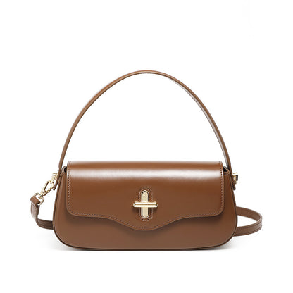 SAC BAGUETTE LUNE CUIR