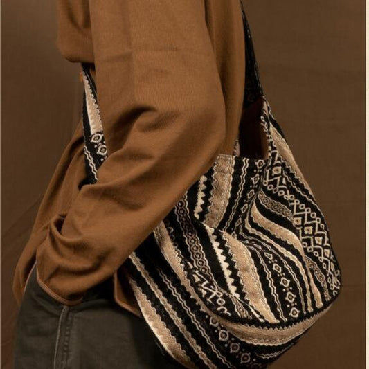 SAC BESACE MESSAGER JACQUARD