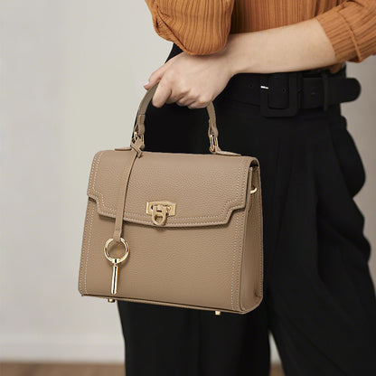 SAC ÉPAULIÈRE CUIR GRAINÉ