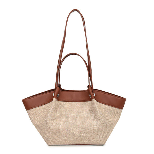 SAC DE SHOPPING PLISSÉ DÉCONTRACTÉ