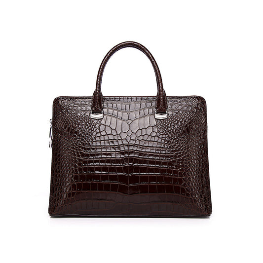 PORTE-DOCUMENT MOTIF CROCO CHIC