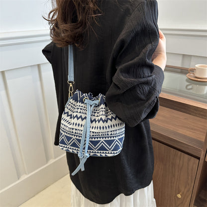 MINI SAC SEAU RÉTRO FEMME
