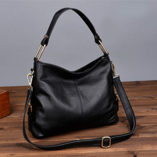 SAC À BANDOULIÈRE CUIR PORTÉ CROISÉ