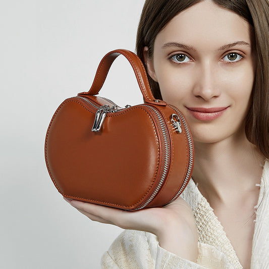 SAC ÉPAULIÈRE CRÉATIF CUIR FRUITÉ