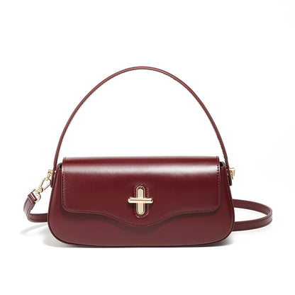 SAC BAGUETTE LUNE CUIR