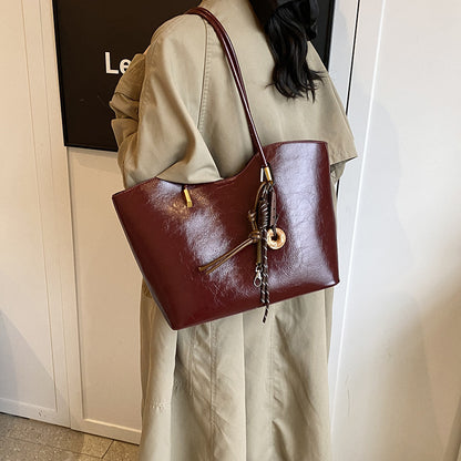 SAC ÉPAULIÈRE RÉTRO GRANDE CAPACITÉ