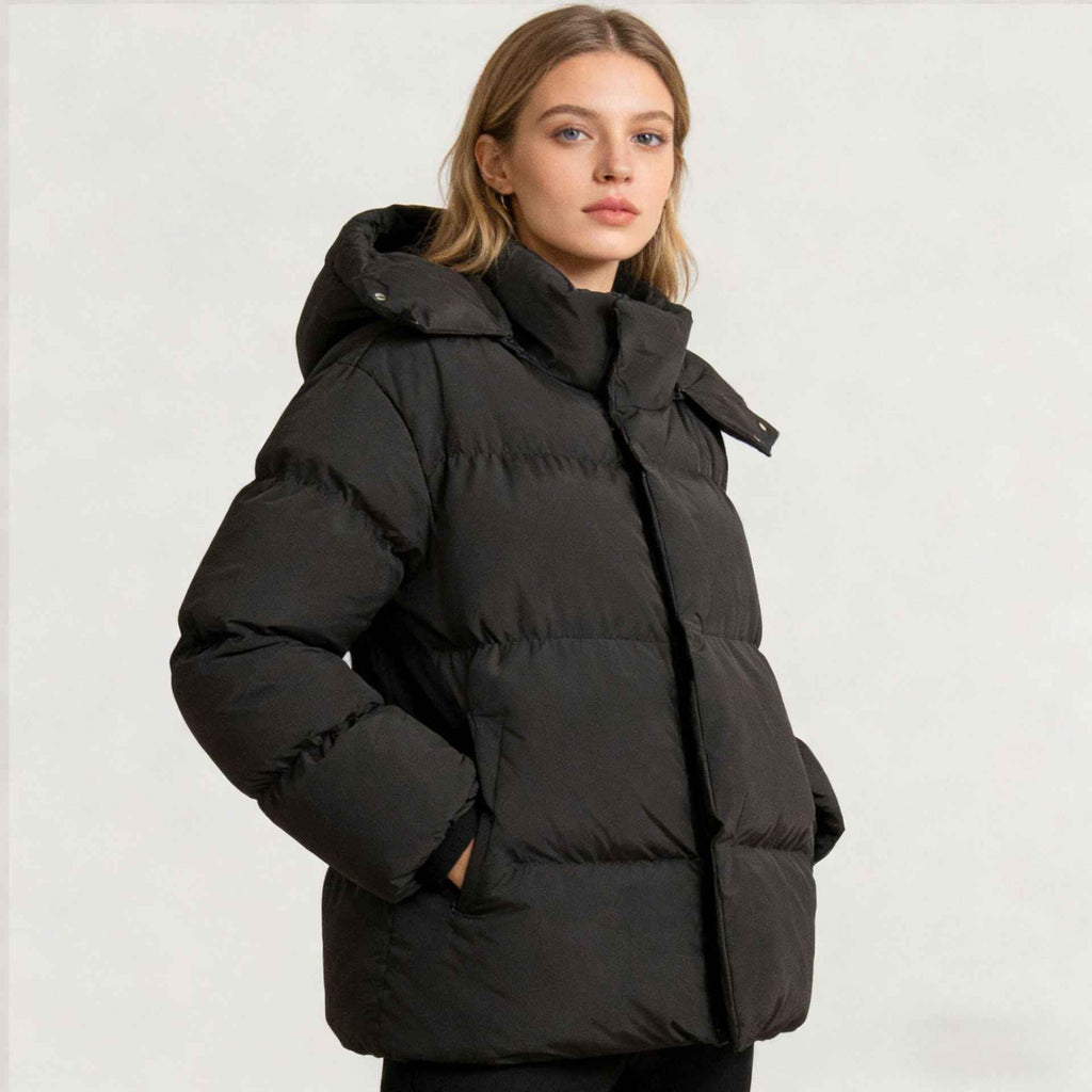 DOUDOUNE OVERSIZE À CAPUCHE