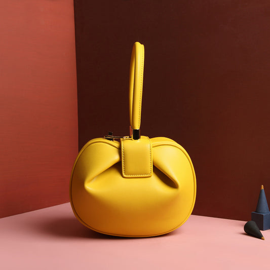 SAC POCHETTE CUIR MINIMALISTE