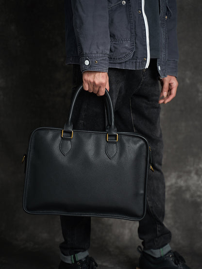 SACOCHE EN CUIR HORIZONTAL