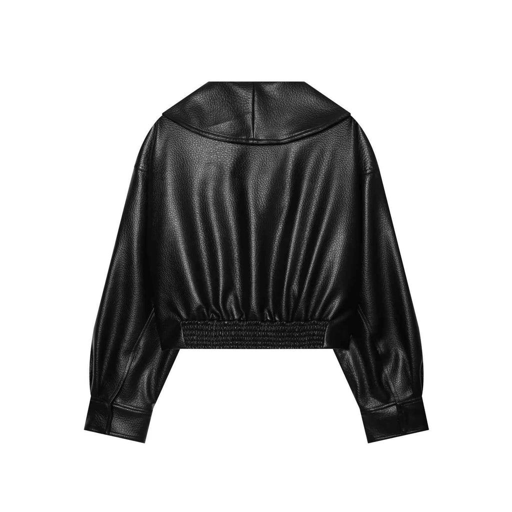 Veste similicuir à boucle / Rebelle Studio