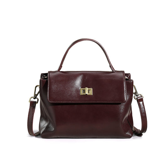 SACOCHE ÉPAULE CUIR FEMME