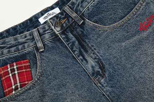 Short en Jean Patchwork Vintage Femme – Coupe Ample Streetwear