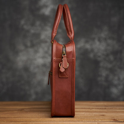 SACOCHE EN CUIR HORIZONTAL