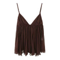 Débardeur Satin Femme Dos Nu – Top Fluide à Bretelles Fines
