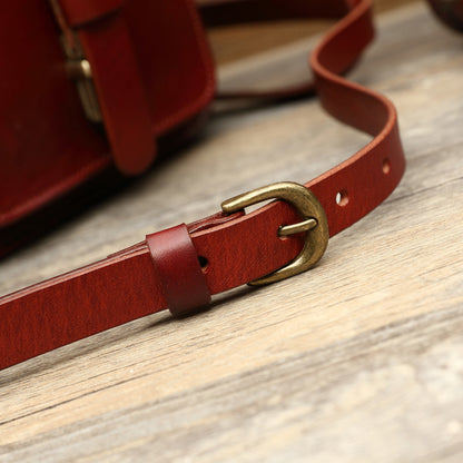 SAC À DOS RÉTRO FAIT MAIN EN DIAGONALE