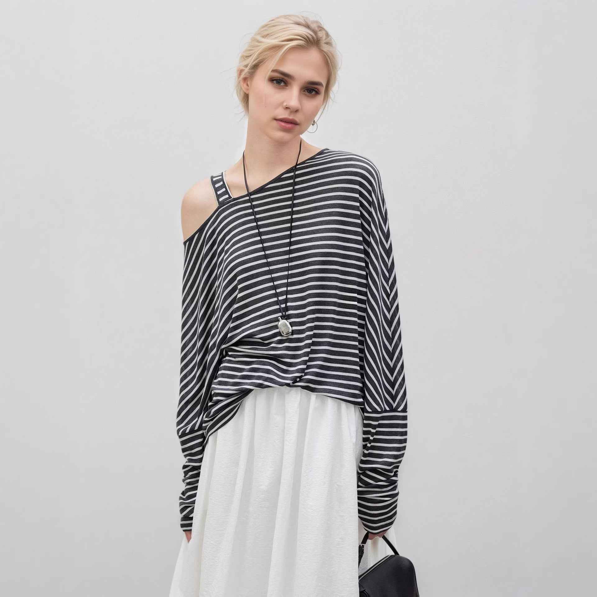 Pull Oversize Rayé “Urban Stripe”