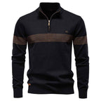 Pull Homme Col Zippé “Milano”