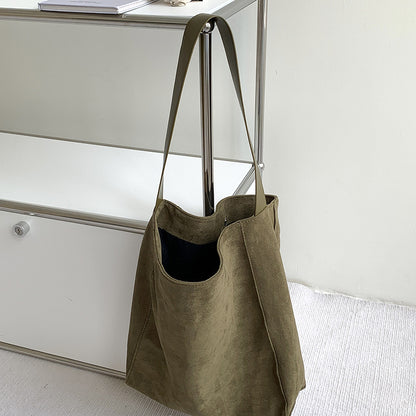 SAC DE SHOPPING SUÉDÉ VINTAGE
