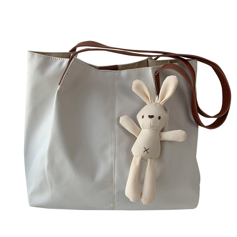 Canvas Womens Single-shoulder Bag Japanese-style Artistic Design