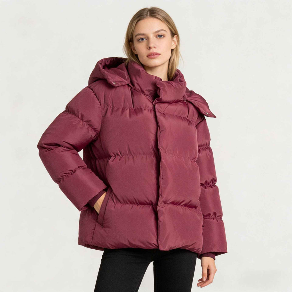 DOUDOUNE OVERSIZE À CAPUCHE